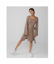 Express / Women's Dress / 07871742 / Full Waist Tie / Front Cross Slit / S / $88