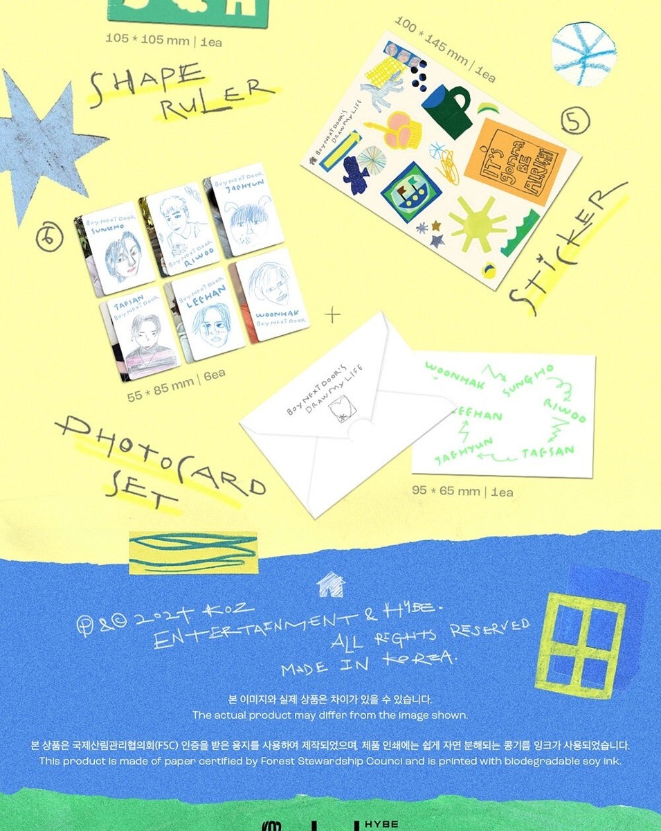 BOYNEXTDOOR - BOYNEXTDOOR COLLECTED BOOK VOL.1 Photo Book Card