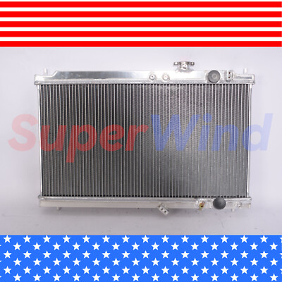 SuperWind for For Acura Integra 1.8L l4 1994-2001 2Rows Aluminum MT Radiator