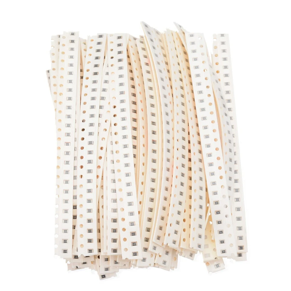 2000 pieces set 10 ohm - 910 Kohm SMD Resistors 0805 1% Assortment Kit 80 Value