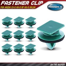 10x 11.7mm Rocker Panel Moulding Retainer w/ Sealer for Mazda CX-3 MX-5 RF MX-5