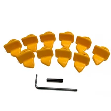 10PC Plastic Mounting Insert for Metal Mount Demount Head for Corghi 8-11100106