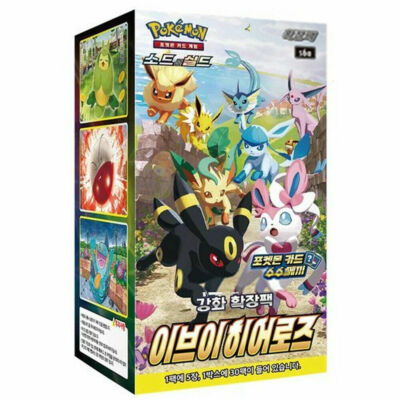 Pokemon Card Sword&Shield 'Eevee Heroes' Enhanced Expansion Pack / Korean Ver.