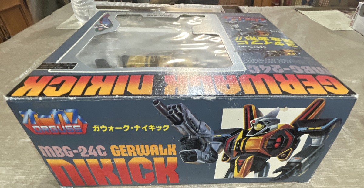 Orguss MBG-24C Gerwalk Nikick Robot Vintage Takatoku Japan 80's