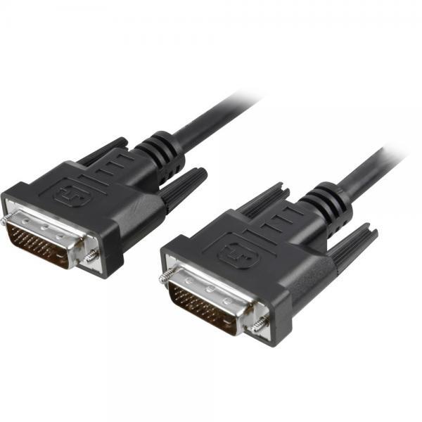 Cavo Monitor DVI Analogico digitale  M/M Dual Link 1,8 mt (DVI-I)