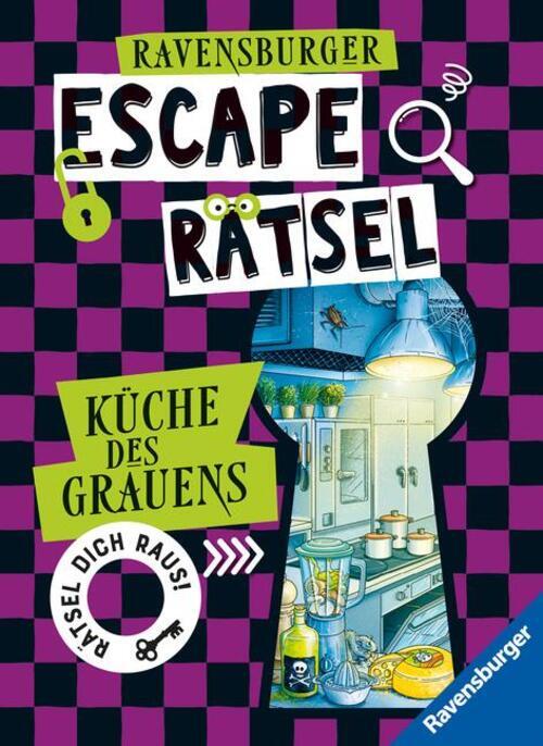 Thumbnail - Ravensburger Escape Rätsel: Küche Des Grauens - Rätselbuch Ab 8 Jahre