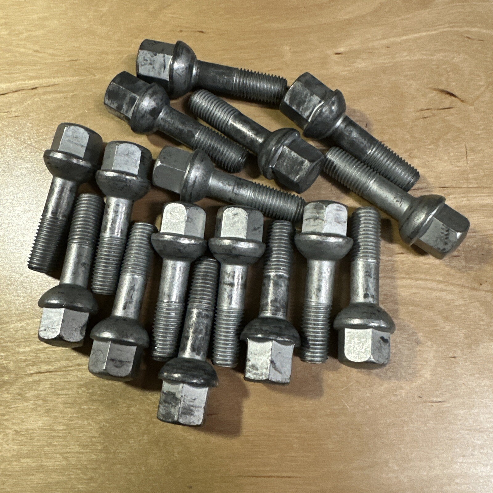 Brabus Wheel Lug Bolt 17 H 12x1.5 Long 43 MM Made In Germany Set Of 20 Pcs OEM