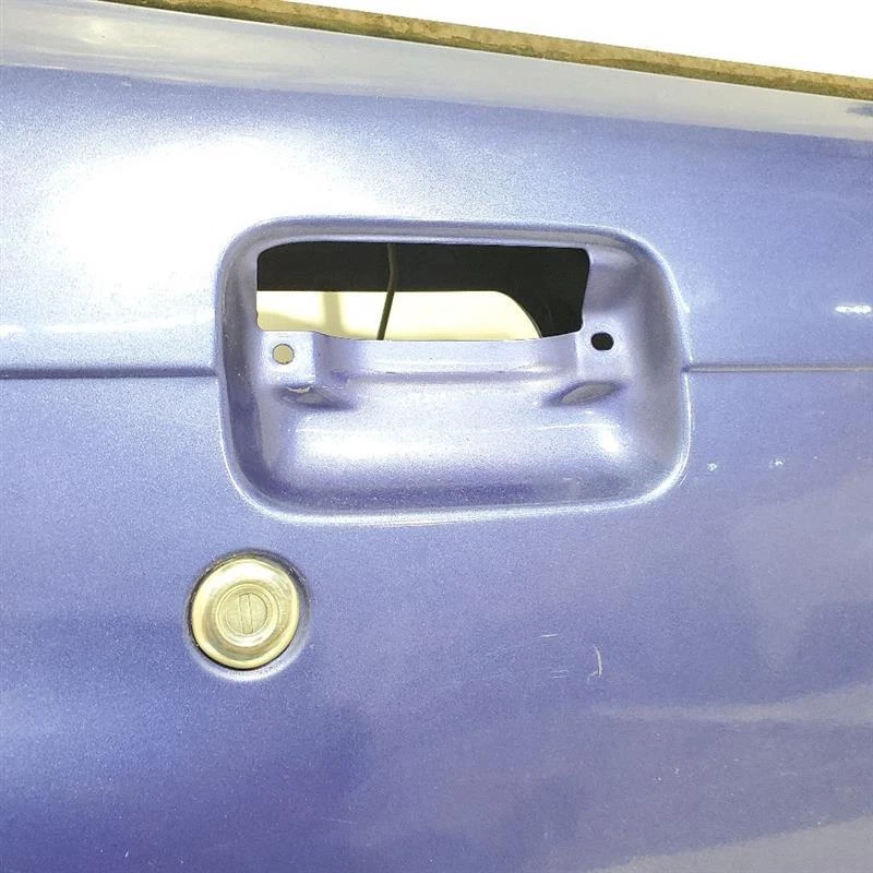 Puerta delantera derecha carcasa desnuda tiene desgaste OEM 96 97 98 Suzuki X90 azul 2 puertas tracción trasera Foto 3 de 4