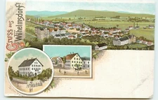 Postcard Greetings from Gruss Aus Wilhelmsdorf Jochter Intuit Germany