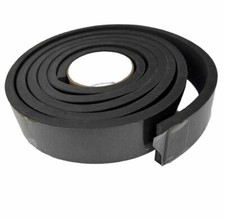 10ft Foam Strips with Adhesive, 2” X 3/8” Thick, Neoprene Weather Stripping Foam