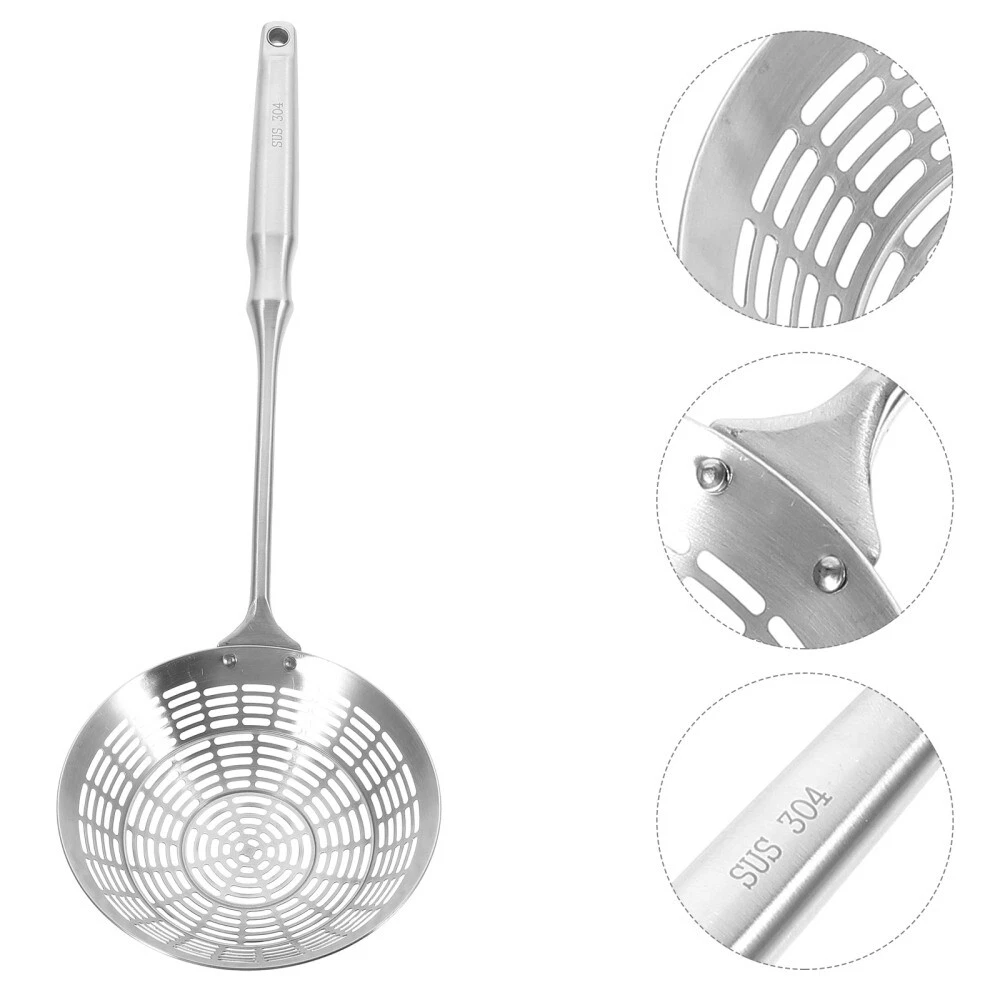 Air Fryer Mesh Basket Round Deep Fryer Baking Strainer Food Frying Colander