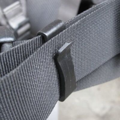 Pack of 20pcs Webbing Ending Clip Quick Slip Keeper Connect Buckle for Backpack