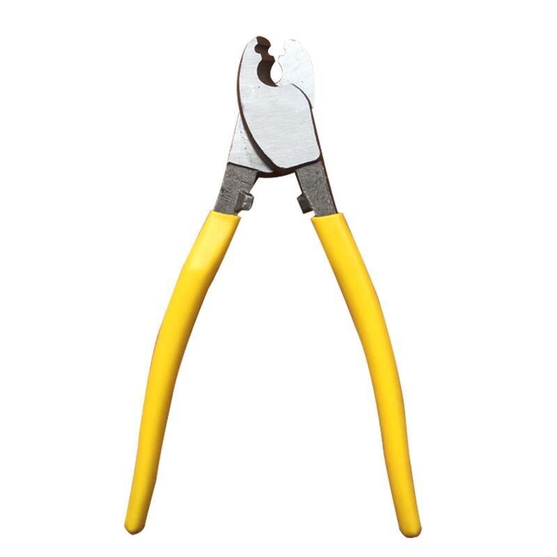 163mm Steel Cable Cutter with Plastic Handle for Wire Rope and Rods