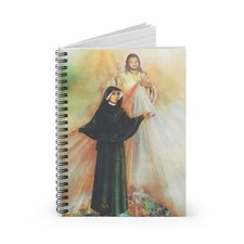 Saint Faustina Catholic Notebook Prayer Journal Confirmation Gift