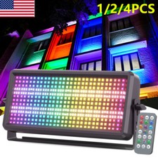 1-4PCS 180W 450 RGBW LED Wall Washer Light 4in1 Strobe DMX Stage DJ Light Effect
