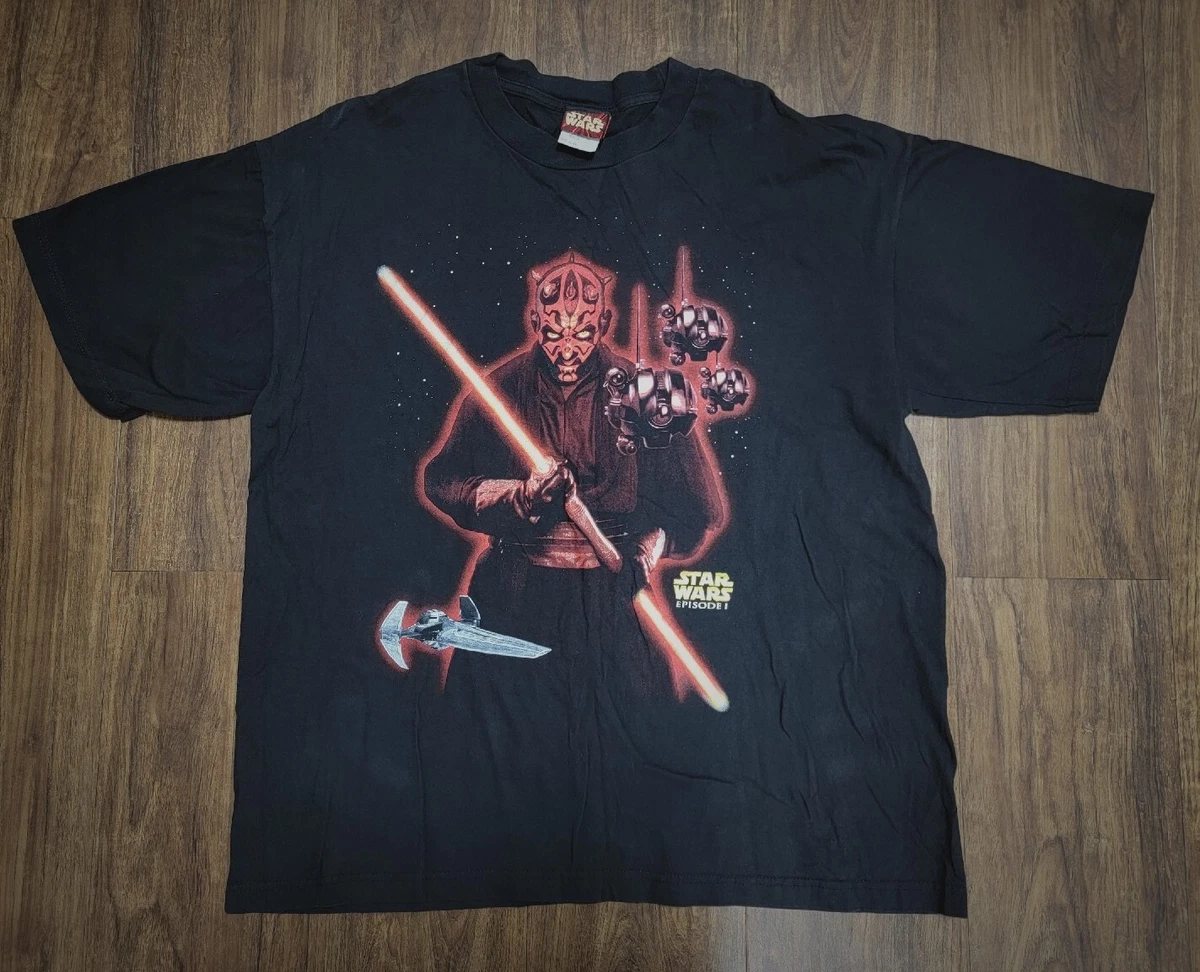 90s STAR WARS Darth Maul Tシャツ