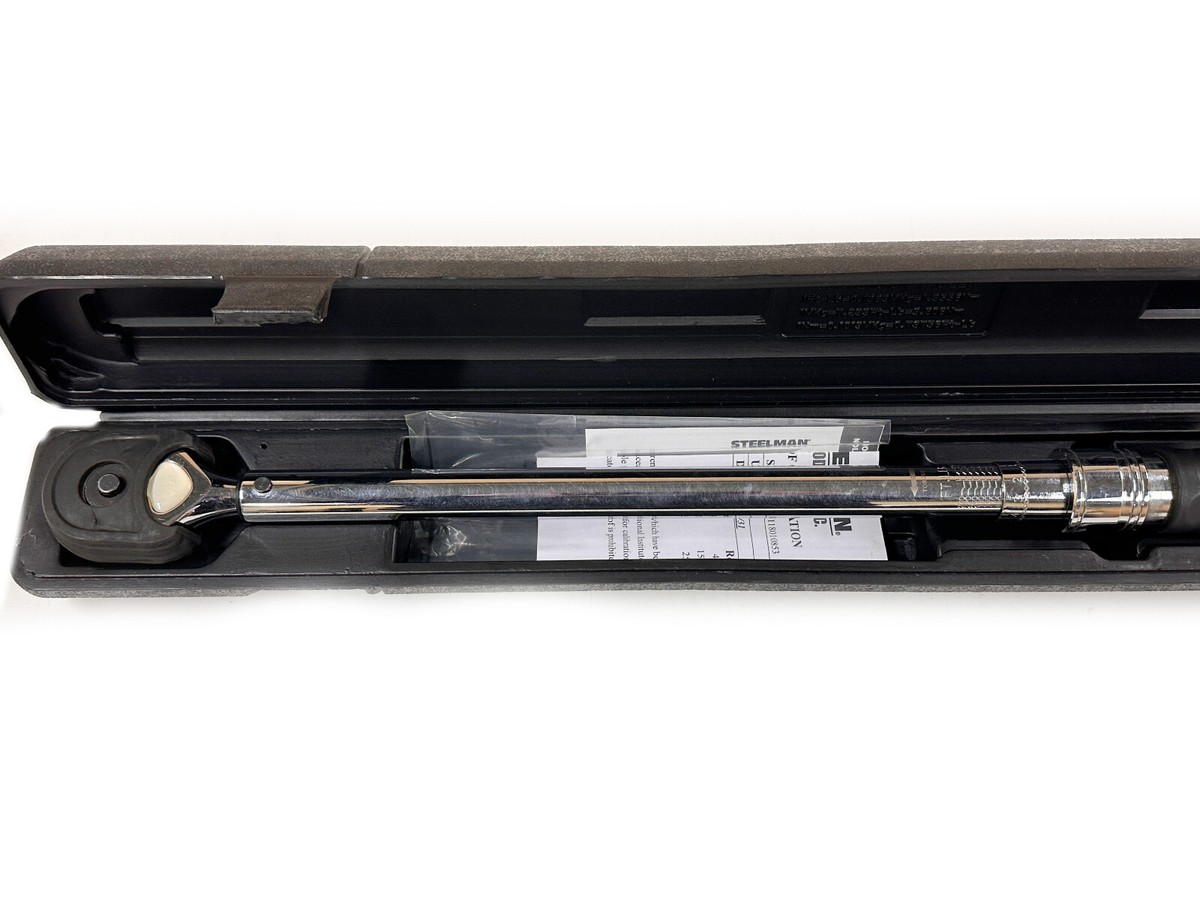 Steelman 96218- 1/2-Inch Drive 30-250 ft-lb Micro-Adjustable