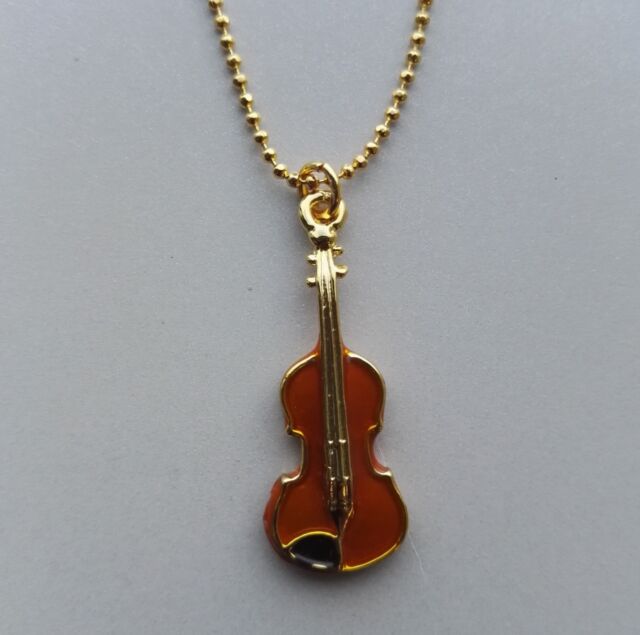 Violin or Viola Necklace - Very Cute Music Gifts