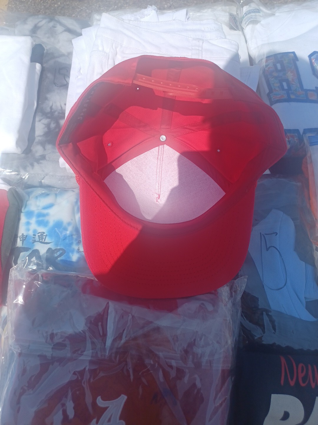 Snapback Hat Baseball Cap Trucker Solid Plain Bla… - image 3