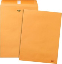 18 Pack 9x12 Brown Manila Kraft Envelopes for Filing Storing Mailing Document