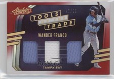 2021 Absolute Tools of the Trade 3 Swatch Spectrum Red /99 Wander Franco o7m