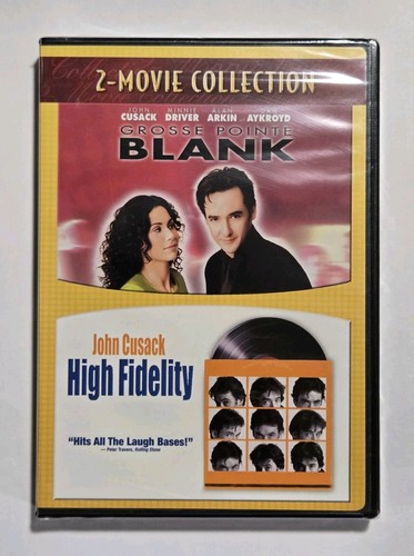 Grosse Pointe Blank / High Fidelity DVD REGION 1 (2-Disc Set, 2000) -- NEW