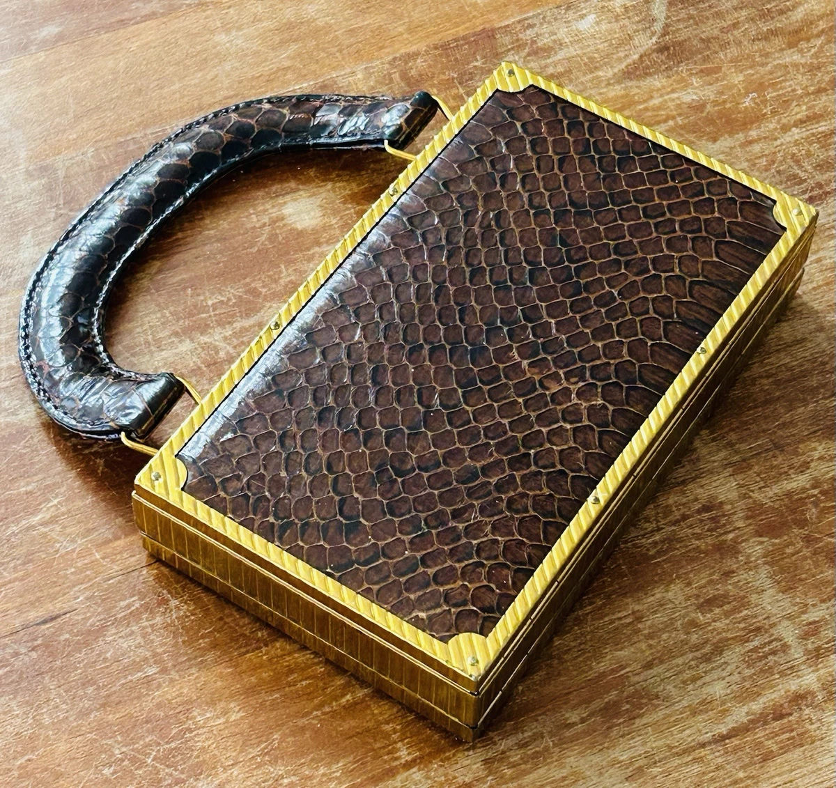 40s 50s アンティーク　ヴィンテージ　Evans ゴールド　マルチケース Evans Vintage Bags, Handbags & Cases for sale | eBay