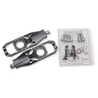 TWM CNC Billet Aluminium Black Chain Adjuster for Honda CBR1000RR 2008-2016