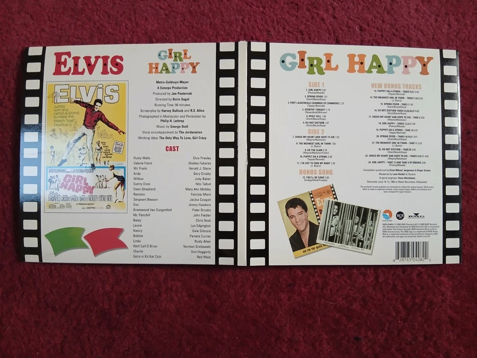 Elvis Presley: "Girl Happy", Follow That Dream Records, FTD 7" - Bild 3 von 3