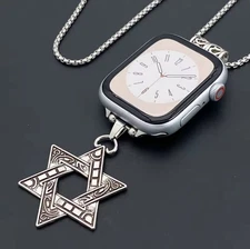 Necklace Adapter Pendant For Apple Watch Ultra Band 44mm 45 40 41 49 Fashion