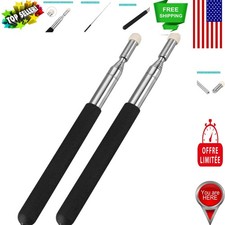 Telescopic Teaching Pointer Set - 39.4  Extendable Classroom Essentials 2PCS 