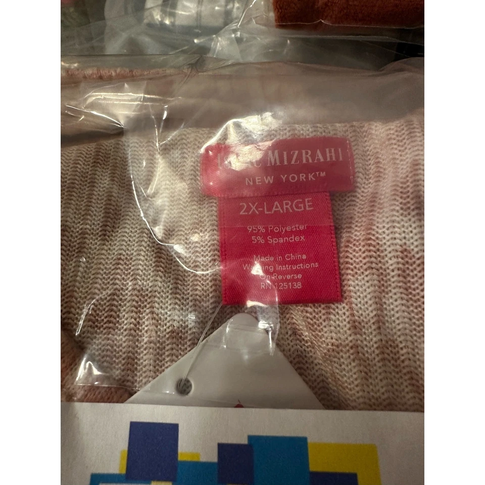 Nuevo Conjunto de Pijama Isaac Mizrahi Rosa Leopardo Animal 2 Piezas Para Mujer Plus 2XL NUEVO CON ETIQUETAS Foto 4 de 4