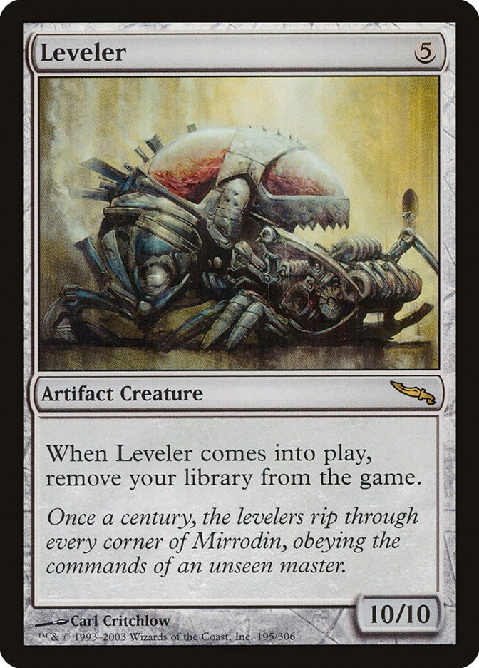MTG Leveler  - Mirrodin #195