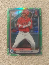 2024 Bowman - Chrome Prospects Anthony Scull #BCP-107 Lunar Glow Refractor (RC)