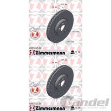 2x Zimmermann BREMSSCHEIBEN VORNE passend für MERCEDES W205 W213 W257 W253 2x Zimmermann BREMSSCHEIBEN VORNE passend für MERCEDES W205 W213 W257 W253