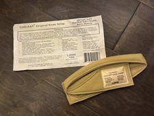 CHO-PAT ORIGINAL KNEE STRAP - LARGE L NEW BEIGE 14.5-16.5"  Knee Support