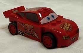 LEGO 8486 - Cars: Mack's Team Truck, complete set with instruction manual