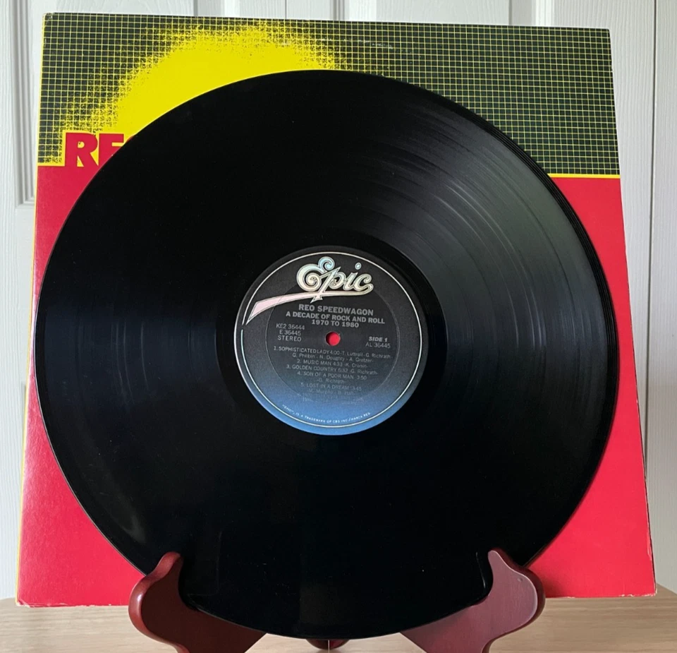 REO Speedwagon A Decade Of Rock And Roll 1970 To 1980 w/ Booklet KE2 36444, 1980 - Image 4 of 4