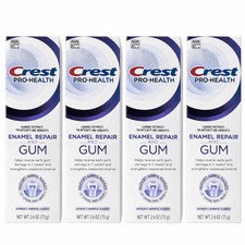Lot of 4 Crest Pro-Health Enamel Repair Gum Toothpaste Advanced Whitening 2.6oz