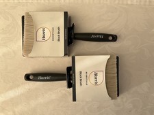 HARRIS  ESSENTIALS  SHED & FENCE 4”  BLOCK BRUSHES x2
