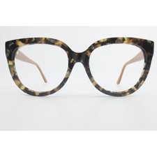 Chelsea Morgan CMS 20206 TO/BR Tortoise Tan Cat Eye Eyeglass Frames 55-17-135