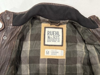 RUEHL No.925 Langdon Leather Jacket | eBay