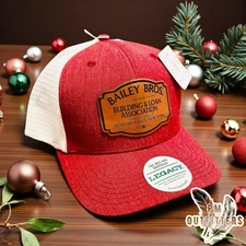 Custom Bailey Bros Building & Loan Patch Hat - Legacy Mid Pro Trucker Snapback