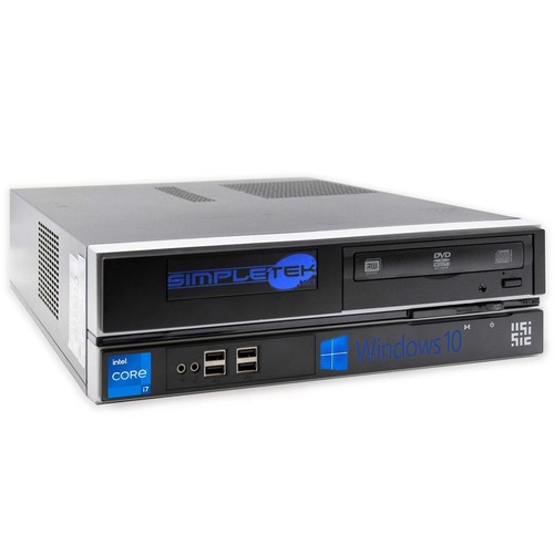 Computer Fisso Sff Compatto I7 16gb 480gb Windows 10 Seriale Rs23 Ricondizionato