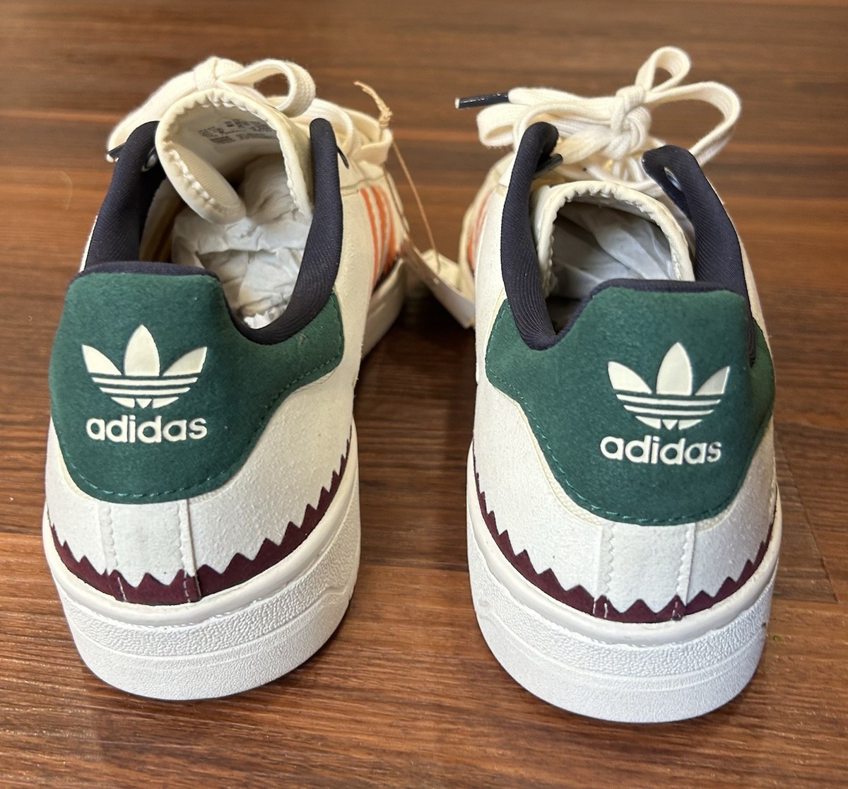 adidas Superstar OT‎ Tech Cream Victory Crimson H05649 Men 8.5 New With Tags Adidas Superstar OT Tech Cream Victory Crimson for sale | eBay main image 3