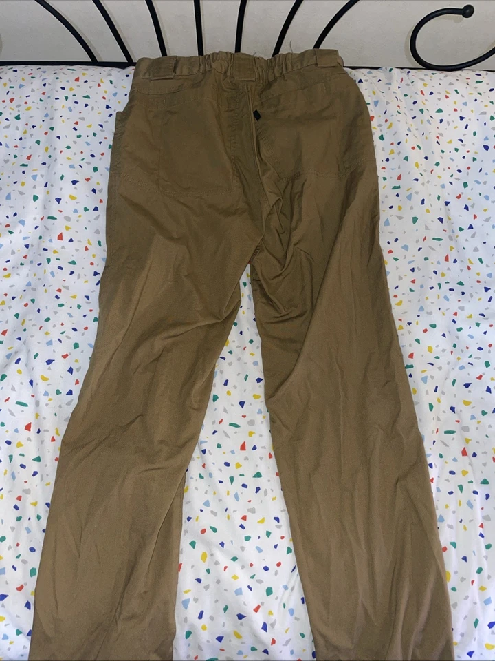 Брюки тактические уличные Helikon-Tex OTP бежевые мужские размер S стандартные - грузовой карман - Изображение 4 из 4