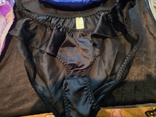Classified Satin Flutter Bikini Panties size 7