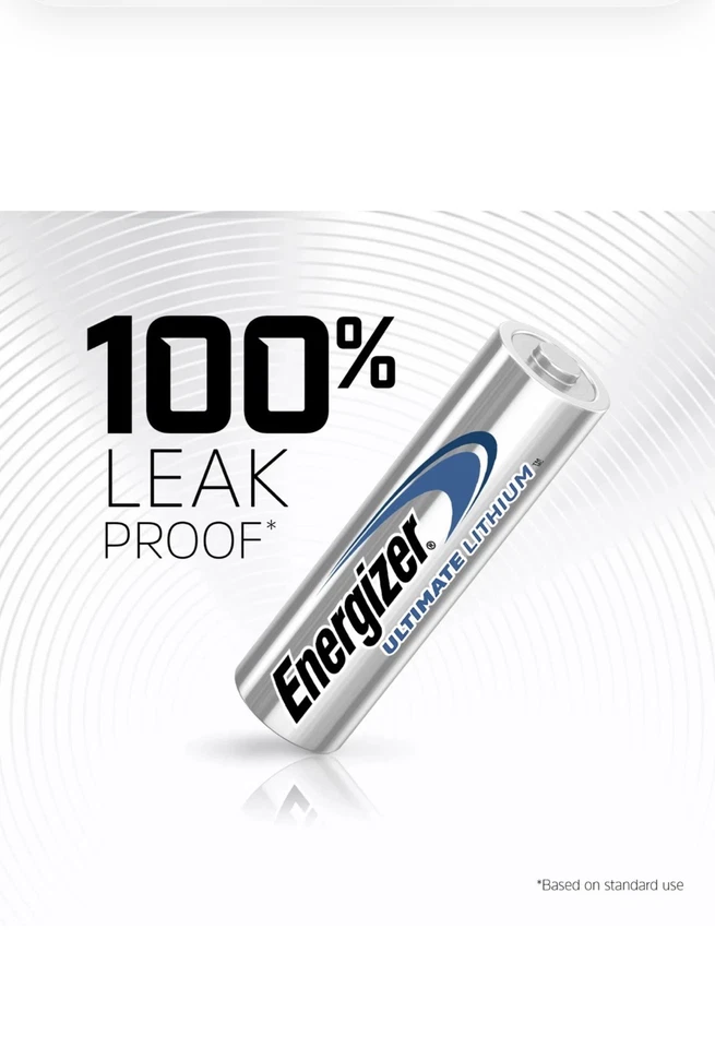 Energizer Ultimate Lithium AA Batteries - 24 Count (Exp: 12/2049) - Image 4 of 4
