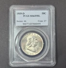 1959-D Franklin Half Dollar 50C PCGS MS63FBL