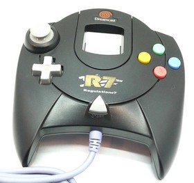 Used Dreamcast Regulation7 Dreamcast R7 Console Hkt 3000 Black Retro FUz78